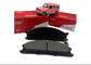 Toyota Nissan Honda Auto Brake Pads D333 4106058G90 DB438 a adapté la couleur aux besoins du client